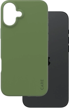 PanzerGlass Care Fashionable Case for Apple iPhone 16 Plus Piquant Green