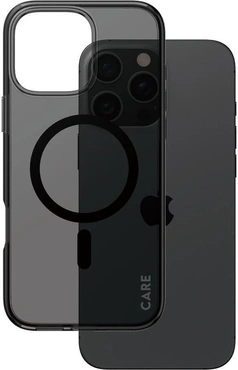 PanzerGlass Care Flagship Case Urban Combat Smokey MagSafe for Apple iPhone 16 Pro Max Black