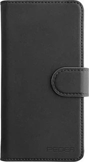 Pedea Book Cover Echtleder Premium for Apple iPhone 11 Pro Max Black