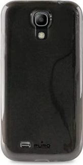 Puro Silicon Cover for Samsung Galaxy S4 Mini Black