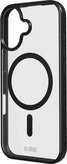 SBS Mobile Mag Frame Case for Apple iPhone 17 Black