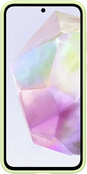 Samsung Card Slot Case for Galaxy A35 5G Lime