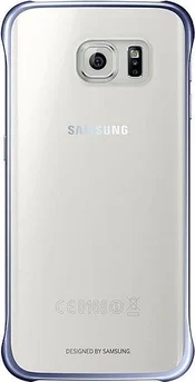 Samsung Clear Cover for Galaxy S6 Edge Black