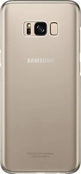 Samsung Clear Cover for Galaxy S8+ gold