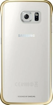 Samsung Clear Cover for Galaxy S6 Edge gold