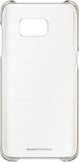 Samsung Clear Cover for Galaxy S7 Edge gold
