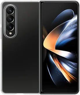 Samsung Clear Edge Cover for Galaxy Z Fold 4 Transparent