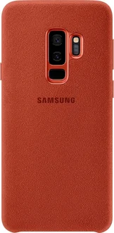 Samsung EF-XG965AR Alcantara Cover for Galaxy S9+ Red