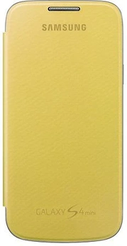Samsung Flip Cover for Galaxy S4 Mini Yellow