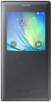 Samsung S-View Cover for Galaxy A7 Dark Gray