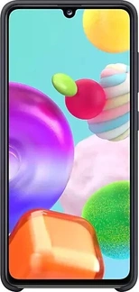Samsung Silicone Cover for Galaxy A41 Black