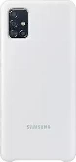 Samsung Silicone Cover for Galaxy A51 White