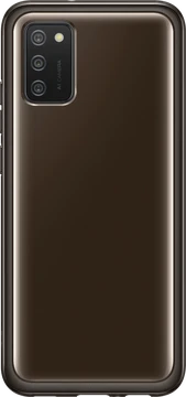 Samsung Soft Clear Cover for Galaxy A02s Black