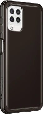 Samsung Soft Clear Cover for Galaxy A22 Black