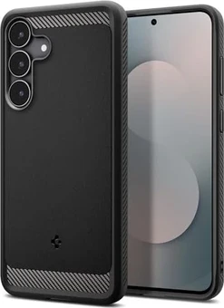 Spigen Rugged Armor for Samsung Galaxy S25 FE matte black