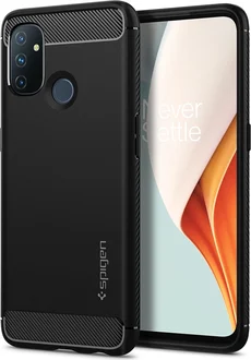 Spigen Rugged Armor for OnePlus Nord N100 Matte Black