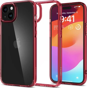 Spigen Ultra Hybrid for Apple iPhone 15 Plus Red Crystal