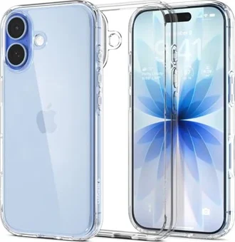 Spigen Ultra Hybrid for Apple iPhone 17 crystal clear