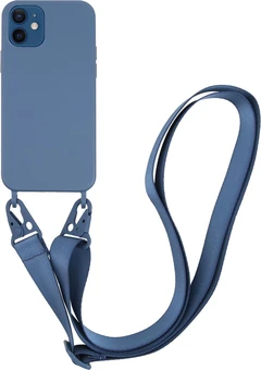 Vivanco Necklace Cover for Apple iPhone 12/12 Pro Blue