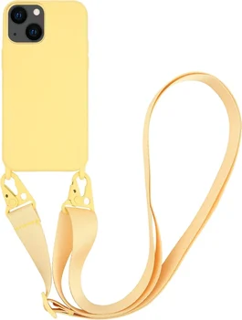 Vivanco Necklace Cover for Apple iPhone 13 Yellow