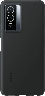 Vivo Silicone Cover for Vivo Y76 5G Black