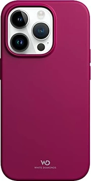 White Diamonds Urban Case for Apple iPhone 14 Pro Fuscia