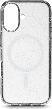 White Diamonds Mag Glitter Case for Apple iPhone 17 Transparent