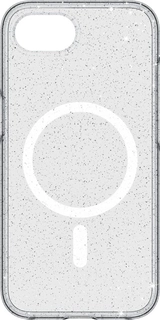 White Diamonds Mag Glitter Case for Apple iPhone 16e Transparent