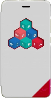 Wiko WiCube Flip Cover for Freddy White