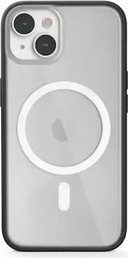 Woodcessories Clear Case MagSafe for Apple iPhone 14 Black/klar