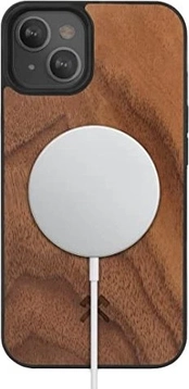 Woodcessories Bumper Case MagSafe Walnuss for Apple iPhone 14 Plus