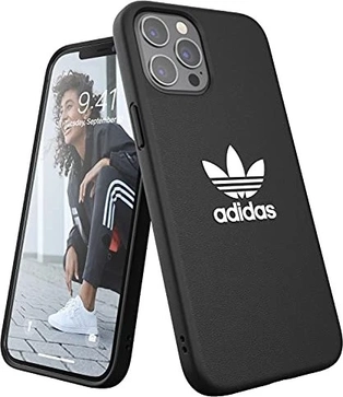 adidas Moulded Case for Apple iPhone 12 Pro Max Black/White