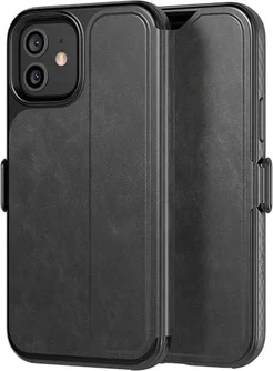tech21 Evo Wallet for Apple iPhone 12/12 Pro Smokey Black