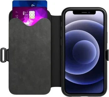 tech21 Evo Wallet for Apple iPhone 12 Pro Max Smokey Black