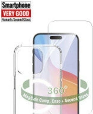 4smarts 360° Premium Protection Set for Apple iPhone 16 Pro Max Transparent
