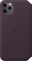 Apple Leather Folio Case for iPhone 11 Pro Max Aubergine