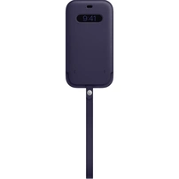 Apple Leather case with MagSafe for iPhone 12 Pro Max Dark Purple