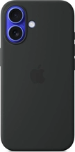 Apple Silicone Case with MagSafe for iPhone 16 Black