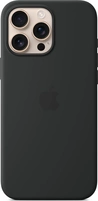 Apple Silicone Case with MagSafe for iPhone 16 Pro Max Black