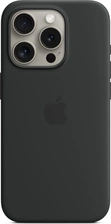 Apple Silicone Case with MagSafe for iPhone 15 Pro Black