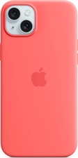 Apple Silicone Case with MagSafe for iPhone 15 Plus Guave