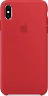 Apple Silicone Case for iPhone XS Max Red