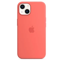 Apple Silicone Case with MagSafe for iPhone 13 Pink pomelo