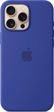 Apple Silicone Case with MagSafe for iPhone 16 Pro Max ultramarin