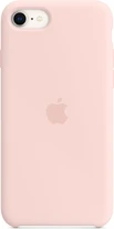 Apple Silicone Case for iPhone SE (2022) kalkrosa