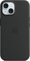 Apple Silicone Case with MagSafe for iPhone 15 Black