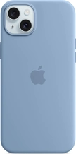 Apple Silicone Case with MagSafe for iPhone 15 Plus winterblau