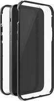 Black Rock 360° Glass Case for Apple iPhone 12 Pro Max Transparent/Black