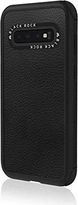Black Rock Robust Case Real Leather for Samsung Galaxy S10+ Black