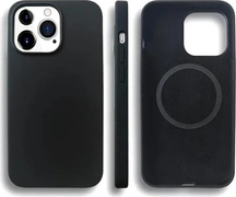 Cyoo Liquid Silicone Case for Apple iPhone 15 Pro Black